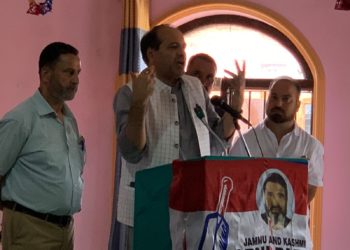 اپنی پارٹی کشمیریوں کے مفادات کے تحفظ کیلئے ہرممکن جدوجہد کرے گی