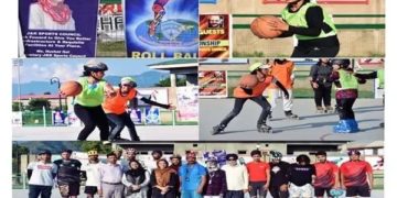 جموں و کشمیر: ڈسٹرکٹ رول بال چیمپئن شپ 2022 سری نگر میں اختتام پذیر