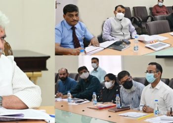 لفٹینٹ گورنر نے ہاوسنگ اینڈ اربن ڈیولپمنٹ ڈیپارٹمنٹ کے جاری منصوبوں کی حالت کا جائیزہ لیا