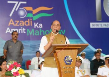 وزیر دفاع نے پروجیکٹ اسٹیلتھ فریگیٹ ‘ دوناگیری کا آغاز کیا