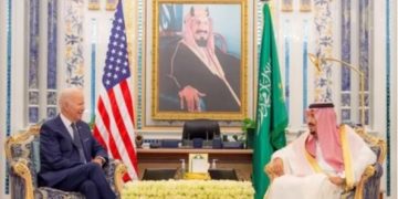 شاہ سلمان اور ولی عہد سے امریکی صدر جو بائیڈن کی ملاقات