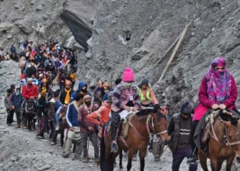 43روزہ سالانہ امرناتھ یاترا کے22دن مکمل ،یاتریوںکی آمدجاری