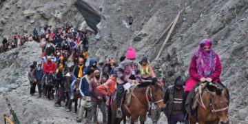 43روزہ سالانہ امرناتھ یاترا کے22دن مکمل ،یاتریوںکی آمدجاری