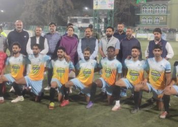مشیر بٹھناگر نے دوسری پازٹیو کشمیر فُٹ بال چیمپین شپ 2022 کا افتتاح کیا
