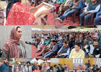 کمشنر سیکرٹری آر ڈی ڈی نے تپر کا کیادورہ