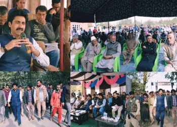 ڈی سی بڈگام نے کی بلاک سوئیبگ کے وہاب پورہ میں بلاک دیوس کی صدارت