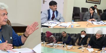 لیفٹنٹ گورنر نے محکمہ محنت اور روزگار کی جائیزہ میٹنگ کی صدارت کی