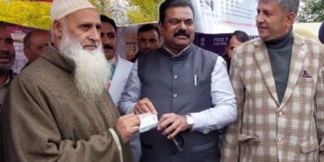 مرکزی وزیر مملکت قانون و اِنصاف نے واٹر سپلائی سکیم گلگام تنگواری کا سنگ بنیاد رکھا
