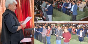 ایل جی منوج سنہا نے یوم آئین کی تقریبات کا افتتاح کیا