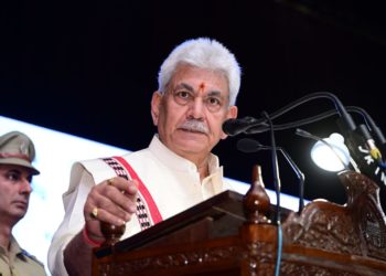 جموں کشمیر میں ملی ٹنسی آخری سانس لے رہی ہے / لیفٹنٹ گورنر