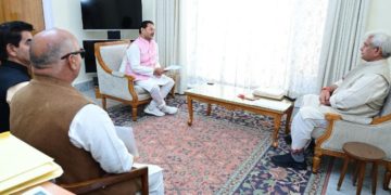 ڈپٹی میئر جموں میونسپل کارپوریشن نے لیفٹیننٹ گورنر سے ملاقات کی