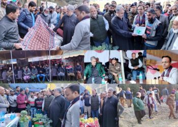 ڈاکٹر سامو ن نے زنگلی ۔ کپواڑہ میں بیک ٹو ولیج 4 میں حصہ لیا