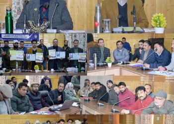 سوربھ بھگت نے بانڈی پورہ میں سپیشل سمری رویژن کا لیاجائزہ