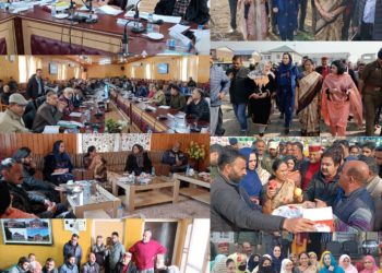 مرکزی وزیر مملکت زراعت و بہبود کساناں نے فروٹ منڈی سوپور کا دورہ کیا