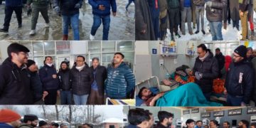 ڈی سی کپواڑہ نے ضلع میں ضروری خدمات اور برف صاف کرنے کے کام کا معائینہ کیا