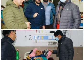ضلع ترقیاتی کمشنر سری نگر نے رات گئے شہر کے ہسپتالوں کا کیامعائینہ