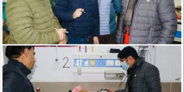 ضلع ترقیاتی کمشنر سری نگر نے رات گئے شہر کے ہسپتالوں کا کیامعائینہ