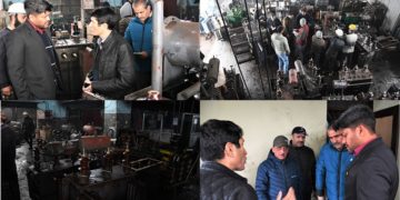 ضلع ترقیاتی کمشنر گاندربل نے علاقائی ٹرانسفارمر مرمت ورکشاپ کا لیاجائزہ