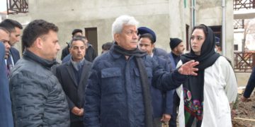 لیفٹیننٹ گورنر نے جاری تعمیراتی کام کا جائزہ لیا