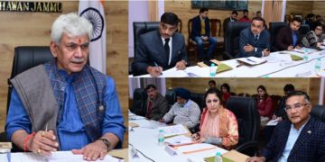 لیفٹیننٹ گورنر نے مبارک مندی جموں ہیرٹیج سوسائٹی کی گورننگ باڈی میٹنگ کی صدارت کی