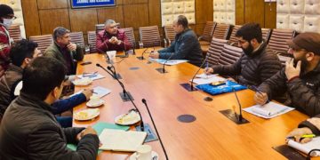سیکرٹری نے صوبہ کشمیر میں کان کنی محکمہ کے کام کاج کا لیاجائزہ