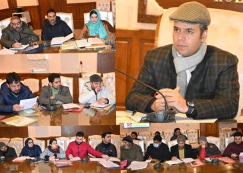 ڈی سی کولگام نے ضلع میں سی او ٹی پی اے ۔2003 کی عمل آوری کا جائزہ لیا