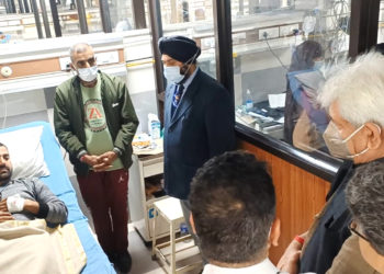 لیفٹنٹ گورنر نے راجوری دہشت گردانہ حملے میں زخمی شہریوں کی عیادت کی