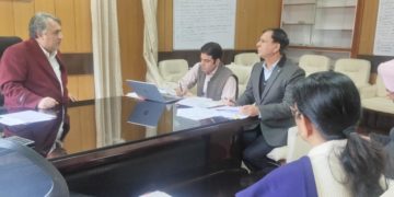 جے کے ڈبلیو ڈی ایم اے کے وفد نے ڈاکٹر سامون سے ملاقات کی
