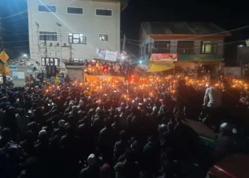 دوشیزہ کے قتل کے خلاف سوئیہ بوگ بڈگام میں دوسرے بھی احتجاج