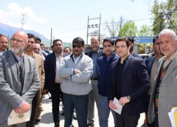 چیف سیکرٹری نے سری نگر سٹی کا کیاتفصیلی دورہ