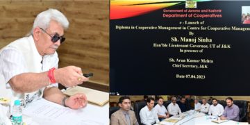 لیفٹیننٹ گورنر نے محکمہ کوآپریٹیو کے دو بڑے اقدامات کا آغاز کیا