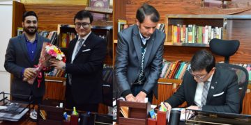 مِنگا شیرپا نے ڈائریکٹر انفارمیشن کا چارج سنبھال لیا