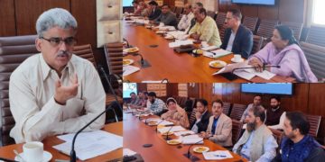 اتل ڈولو نے ایف پی اوز کی یو ٹی سطح کی مشاورتی کمیٹی کی میٹنگ کی صدارت کی