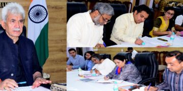 لیفٹنٹ گورنر نے سرمایہ کاری کو بڑھانے سے متعلق اعلیٰ سطحی اجلاس کی صدارت کی
