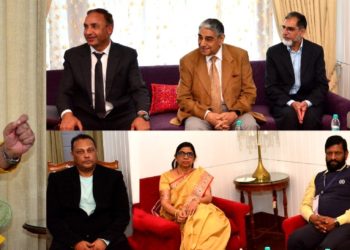 ایس اے پی آئی کے قومی سطح کے ماہرین نے لیفٹیننٹ گورنر سے ملاقات کی