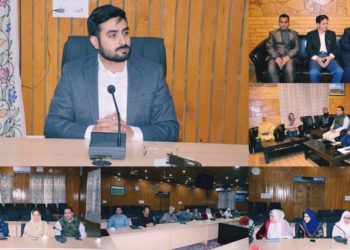 ڈی سی بڈگام نے کی ضلع کے ڈی ڈی سی اور بی ڈی سی کے ساتھ تعارفی میٹنگ