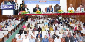 مشیر راجیو رائے بھٹناگر کا سکمز میں 19 ویں مینجمنٹ ڈیولپمنٹ پروگرام سے خطاب