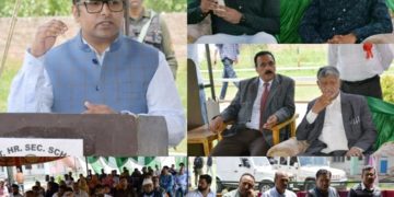 ضلع ترقیاتی کمشنر بانڈی پورہ کا شادی پورہ میں بلاک دیوس کا اِنعقاد بانڈی پورہانفوضلع ترقیاتی کمشنر بانڈی پورہ ڈاکٹر اویس احمد نے ہفتہ وار بلاک دیوس پروگرام کے ایک حصے کے طور پر شادی پورہ کے ہائیر سکینڈری سکول میں شکایتی ازالہ کیمپ کا اِنعقاد کیا۔پروگرام میں مقامی لوگوں اور پی آر آئیز نے جوش و خروش سے حصہ لیا اور اَپنی ترقیاتی اُمنگوں کو پیش کیا۔ پروگرام میں سڑکوں ، پانی کی فراہمی اور آبپاشی ، سکولوں میں اَساتذہ کی دستیابی ، راشن اور دیگر سماجی تحفظی سکیموں کی عمل آوری کے حوالے سے مسائل اُٹھائے گئے۔ضلع ترقیاتی کمشنر نے مقامی لوگوں اور پی آر آئی کی شکایات اور تجاویز کوبغور سنا اور مختلف مسائل کے اَزالے کے لئے موقعہ پر ہی ہدایات جاری کیں۔ڈاکٹر اویس احمد نے عوام پر زور دیا کہ وہ اَپنے بچوں پر نظر رکھیں تاکہ وہ نشے میں پھنسنے سے بچ سکیں۔اُنہوں نے پرنسپل ہائیر سیکنڈری شادی پورہ کو ہدایت دی کہ وہ منشیات سے نجات کے پروگرام منعقد کریں اور سکول اِنتظامی کو ہدایت دی کہ وہ وقفے وقفے سے والدین اور اَساتذہ کی میٹنگیں منعقد کریں تاکہ والدین گھر پر اَپنے بچوں کی نگرانی کرسکیں۔اِس موقعہ پر مقامی لوگوں نے منشیات کی بدعت سے نمٹنے میں پولیس اور اِنتظامیہ کو سراہا او رعوام کی جانب سے اِس سے نمٹنے کے لئے ہر ممکن تعاون کا یقین دِلایا۔بعد میں ڈاکٹر اویس احمد نے محکمہ باغبانی کی جانب سے فراہم کردہ ہائی ڈینسٹی ایپل آرچرڈ شلواتھ کا بھی معائینہ کیا۔اُنہوں نے کسانوں سے تفصیلی گفتگو کی اور ان پر زور دیا کہ وہ اِ س سکیموں کا فائدہ اُٹھائیں جن کا مقصد ان کی آمدنی کو دوگنا کرنا ہے۔اُنہوں نے کہا کہ حکومت کسانوں کی سماجی و اِقتصادی حالت کو بہتر بنانے کی بھی خواہشمند ہے اور اِس سلسلے میں آبپاشی سہولیات ، بہتر کھادوں ، ہائی ڈینسٹی پلانٹوں او ربیجوں کو بہتر بنا کر کسانوں کی پیداوار اور اس کے نتیجے میں ہونے والی آمدنی کو بہتر بنانے کے لئے فصل اِنشورنس کے علاوہ متعدد اقدامات کئے جارہے ہیں ۔