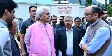لیفٹیننٹ گورنر نے شری اَمرناتھ جی یاترا سے قبل اِنتظامات کا جائزہ لیا