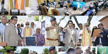 مرکزی وزیر مملکت اشونی کمار چوبے نے بانڈی پورہ کا دورہ کیا