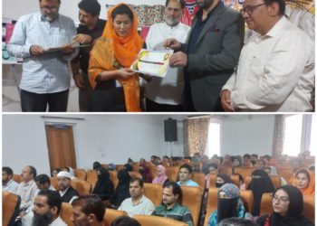 ڈاکٹر سیّد عابد رشید شاہ نے نوجوانوں سے فنِ خطاطی کو محفوظ رکھنے کی اپیل کی