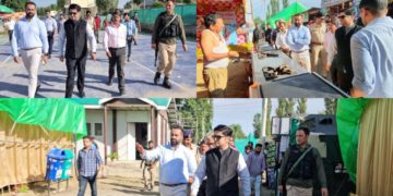 ڈی سی بانڈی پورہ نے شادی پورہ ٹرانزٹ کیمپ میں اَقامتی اور سہولیات کا جائزہ لیا