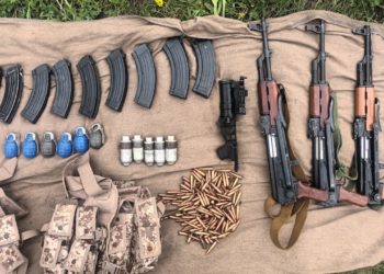 کپوارہ کے مڑھل سیکٹر میں دو غیر ملکی دہشت گرد مارے گئے