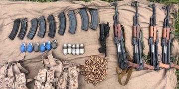 کپوارہ کے مڑھل سیکٹر میں دو غیر ملکی دہشت گرد مارے گئے