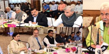 لیفٹیننٹ گورنر نے جموںوکشمیر ہائیر ایجوکیشن کونسل میٹنگ کی صدارت کی