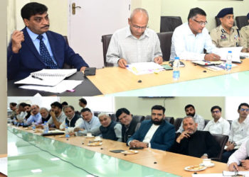 محرم الحرام کے اِنتظامات کا جائزہ لینے کیلئے اعلیٰ سطحی میٹنگ