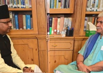 رُکن پارلیمنٹ کی لیفٹیننٹ گورنر سے ملاقات