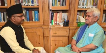 رُکن پارلیمنٹ کی لیفٹیننٹ گورنر سے ملاقات