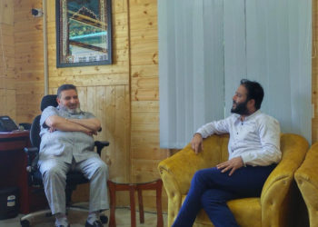 منڈی پونچھ کا پارٹی وفد سید محمد الطاف بخاری سے ملاقی