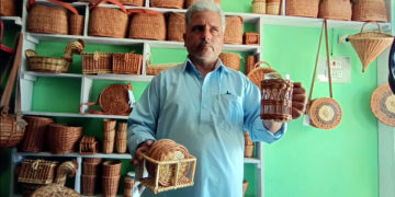 کشمیر کی بید بافی نئے ڈیزائن اور نئی شکل و صورت سے دنیا میں مقبول ہو رہی ہے